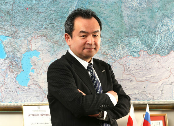 Дзюнити Судзуки, глава российского представительства Panasonic