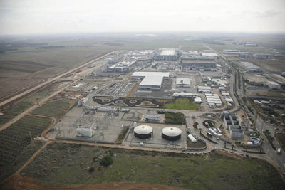 Вид на Fab 28 с высоты птичьего полета