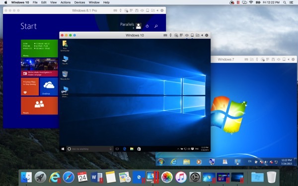 Скриншот Parallels Desktop 11