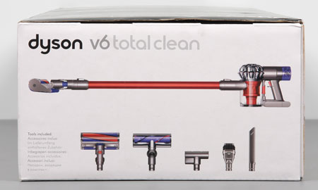 Пылесос Dyson V6 Total Clean, коробка