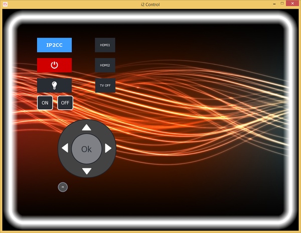 Пример интерфейса iRidium