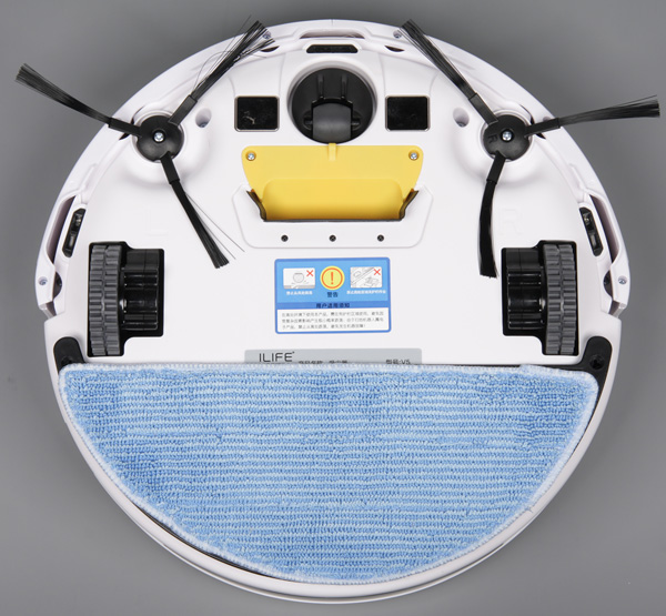 iLife V5, насадка и салфетки