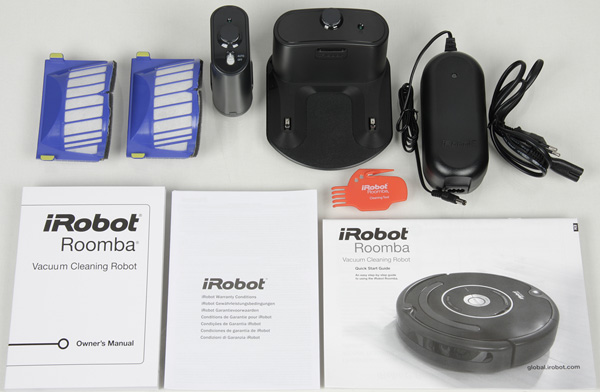 Робот-пылесос iRobot Roomba 630, аксессуары