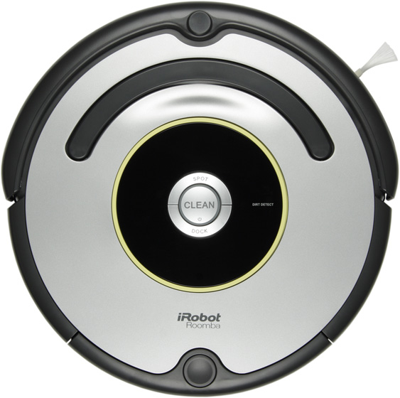 Робот-пылесос iRobot Roomba 630, вид сверху