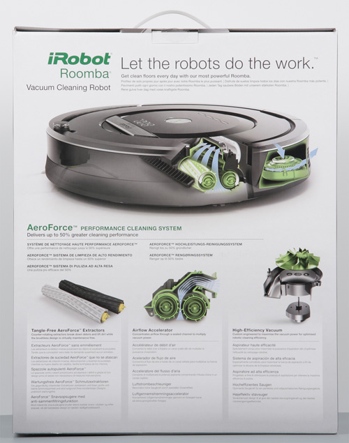 робот-пылесос iRobot Roomba 870, коробка
