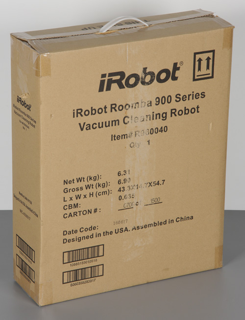 робот-пылесос iRobot Roomba 960, коробка