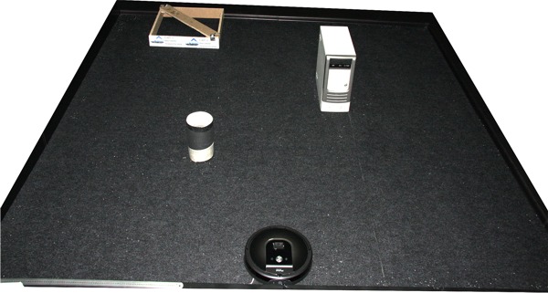 робот-пылесос iRobot Roomba 980, тест уборки