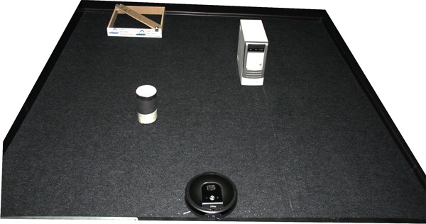 робот-пылесос iRobot Roomba 980, тест уборки