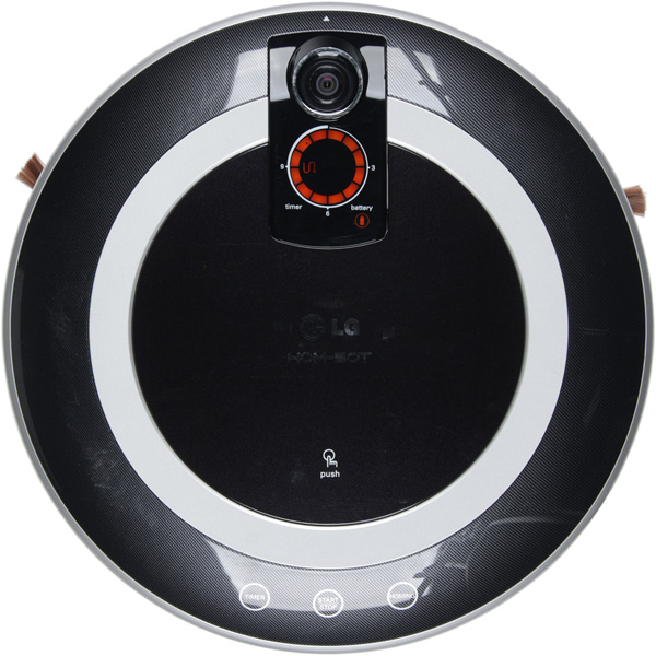 Робот-пылесос LG VR5901LVM, вид сверху