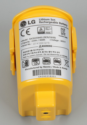 Пылесос LG CordZero 2в1 (VSF7300SCWC). Аккумулятор.
