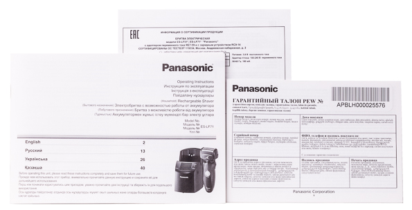Сеточная электробритва Panasonic ES-LF71