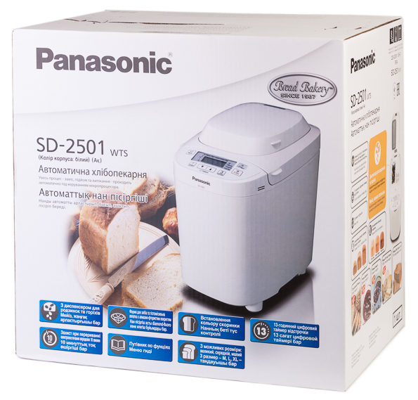 Автоматическая хлебопекарня Panasonic SD-2501