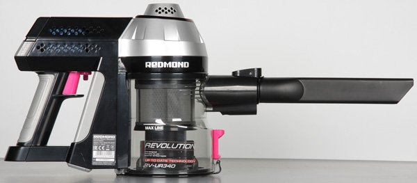 Пылесос Redmond RV-UR340. Вид справа