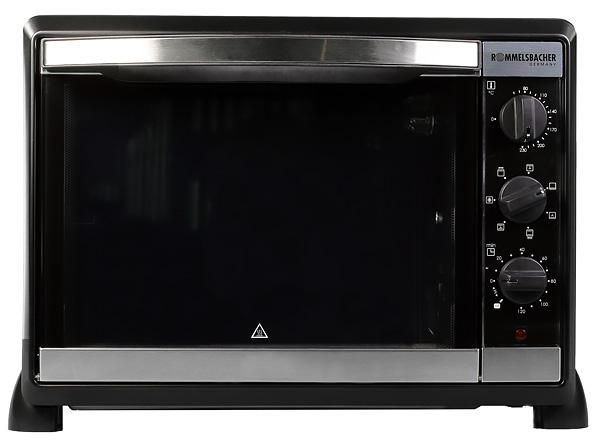Компактная электрическая духовка Rommelsbacher BG 1550 с грилем и конвекцией
