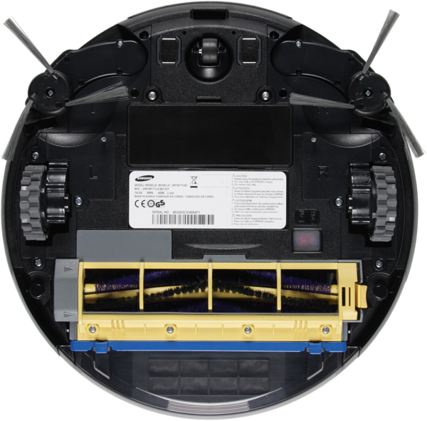Робот-пылесос Samsung Navibot S Pop-Out (SR10F71UB), вид снизу