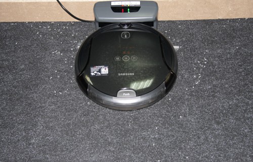 Робот-пылесос Samsung Navibot S Pop-Out (SR10F71UB), тест уборки