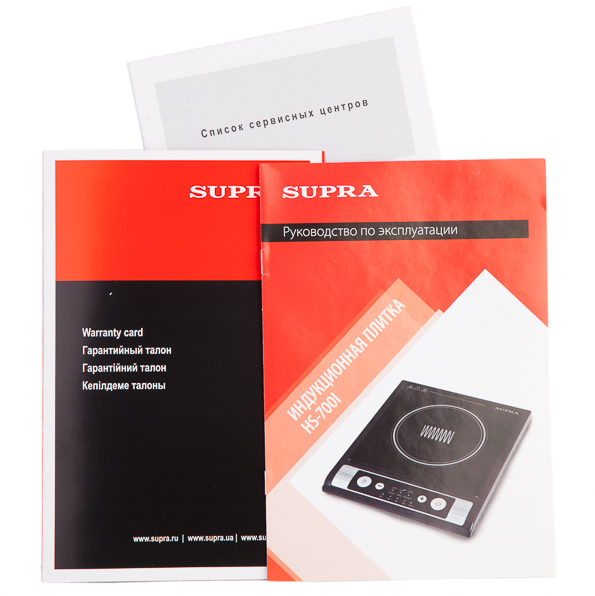 одноконфорочная индукционная плита Supra HS-700I