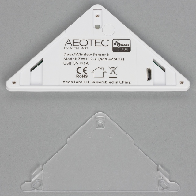 Внешний вид Aeotec Door Window Sensor 6 (ZW112)