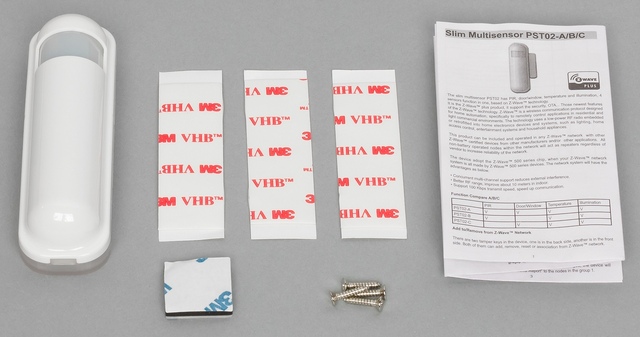 Комплект поставки Philio PST02-B