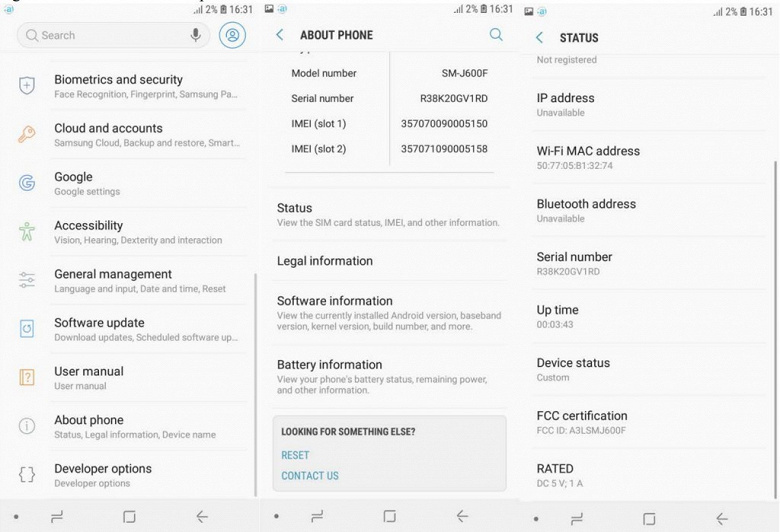Смартфон Samsung Galaxy J6 (2018) появился в базе данных FCC 