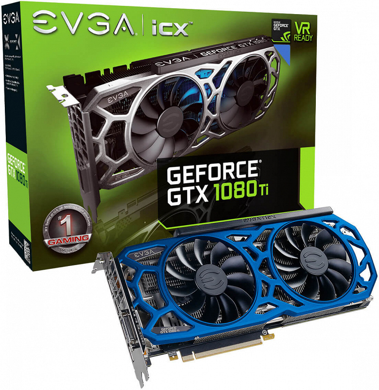 EVGA начинает продажи 3D-карт GeForce GTX 1080 Ti SC2 Elite Gaming в двух новых цветовых вариантах