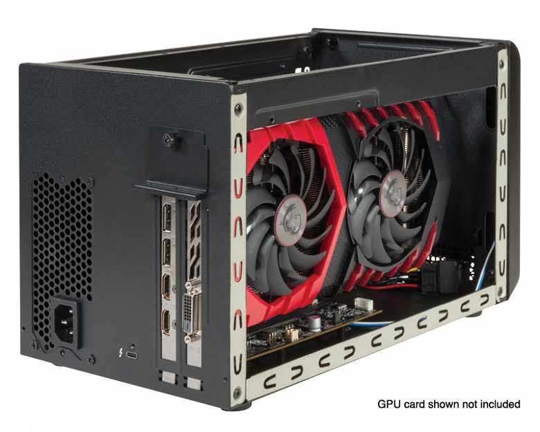 С помощью Sonnet eGFX Breakaway Box 650 можно подключить к ПК внешнюю 3D-карту, включая AMD Radeon RX Vega 64 и Nvidia GeForce GTX 10 