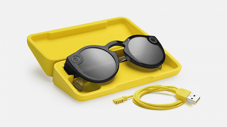 Представлены очки со встроенной камерой Snapchat Spectacles V2 
