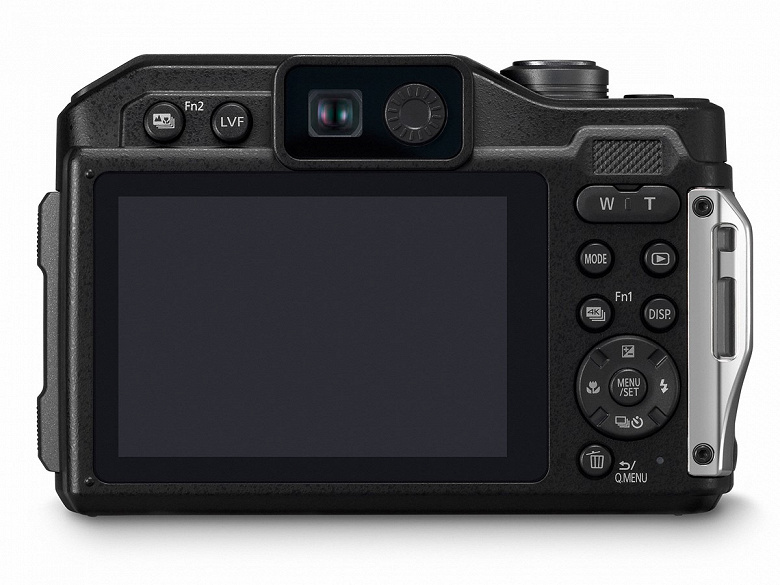 Компактная камера в усиленном исполнении Panasonic Lumix FT7 оборудована электронным видоискателем