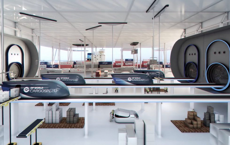 Virgin Hyperloop One считает, что «вакуумные» поезда заменят грузовые самолеты