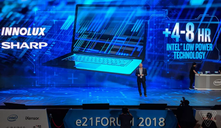 Intel в рамках технологии Low Power Display предложит ЖК-панели для ноутбуков с энергопотреблением в 1 Вт