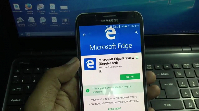 Браузер Microsoft Edge для Android получает перевод страниц и функцию Timeline из Windows 10
