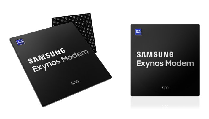 Samsung Exynos Modem 5100 — модем с поддержкой 5G и скоростью передачи данных до 6 Гбит/с