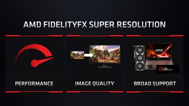 AMD представила технологию FidelityFX Super Resolution, которая позволит значительно поднять кадровую частоту в играх на старых адаптерах – бесплатно
