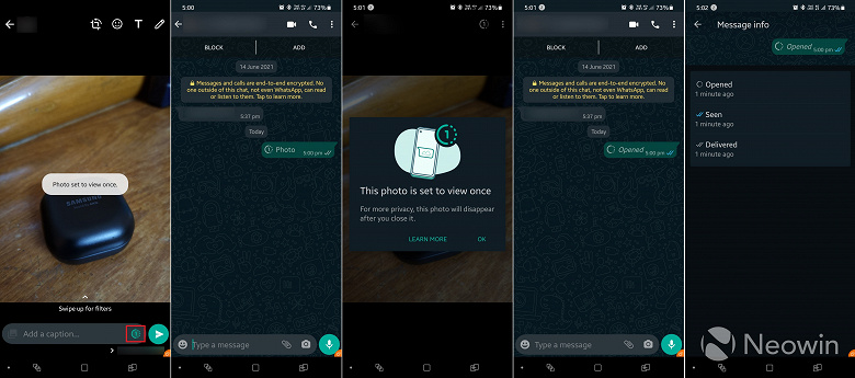 Новую функцию WhatsApp стоит использовать только с доверенными контактами: в мессенджер добавили исчезающие фотографии и видео