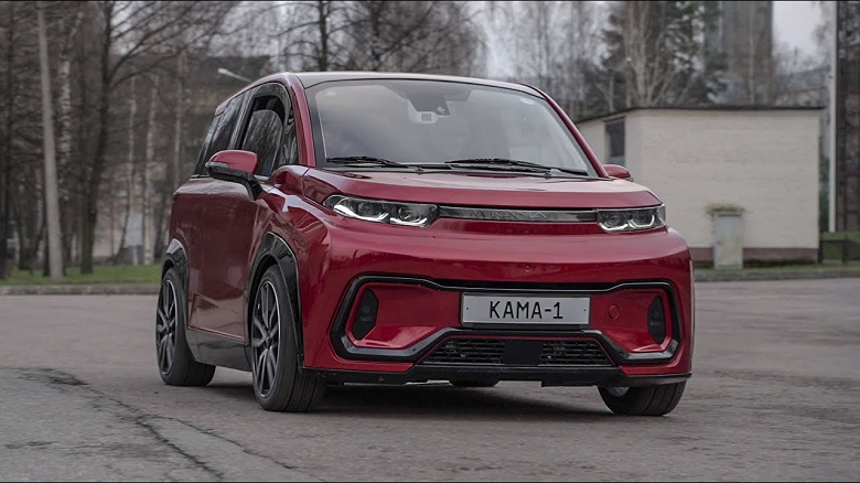 Российский электромобиль Кама представят уже в первом квартале 2022, но в продажу он поступит только в 2024-2025 годах