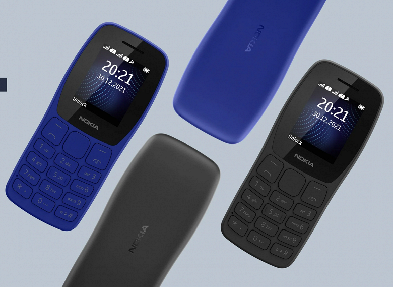 Представлена кнопочная Nokia со «Змейкой» и другими играми. Это новая версия самого продаваемого кнопочного телефона в мире, Nokia 105