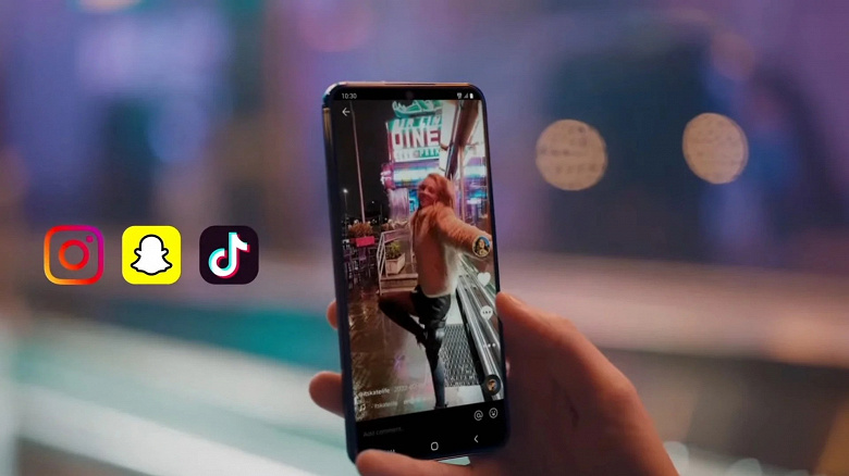 Пользователям Instagram, Snapchat и TikTok есть за что выбрать новые смартфоны Samsugn Galaxy S22. Речь об интеграции функций камеры