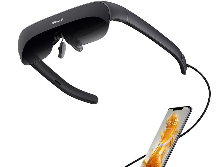 Представлены умные очки Huawei Vision Glass, которые подключаются к смартфону или ПК