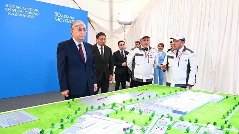 Начато строительство гигантского завода Astana Motors по производству китайских автомобилей Chery, Haval и Changan — за 13 млрд рублей