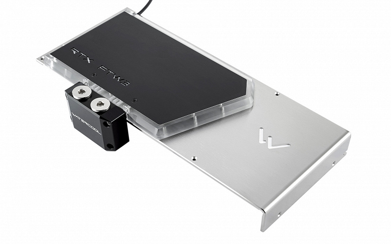 WaterCool представляет активную заднюю панель Heatkiller eBC для видеокарт EVGA GA102 FTW3