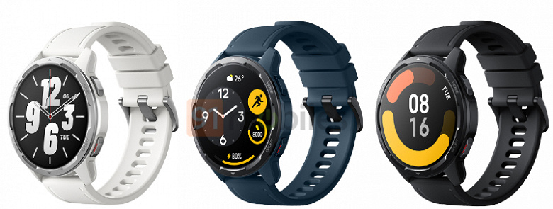 Умные часы Xiaomi Watch S1 Active показали на пресс-рендерах