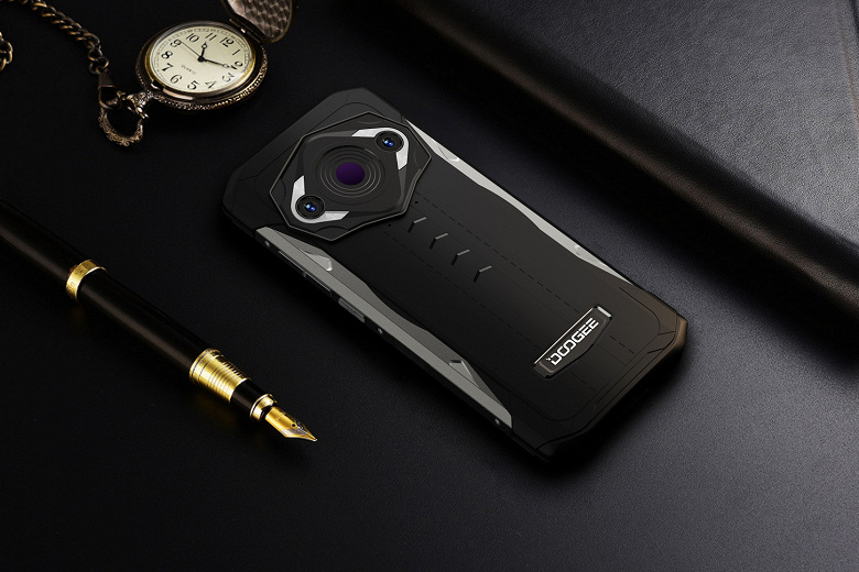 IP68/69K, NFC, 6000 мА•ч, беспроводная зарядка, камера ночного видения, тепловизор и «инопланетный» дизайн. Doogee S98 Pro выйдет в начале июня