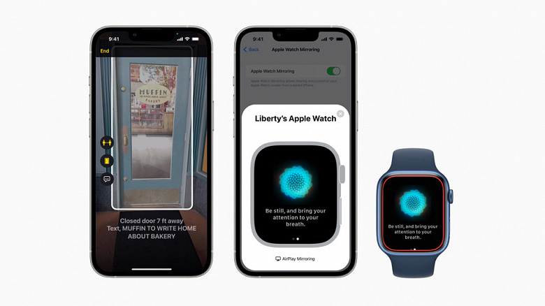 Apple представила новые функции для iPhone, включая отзеркаливание Apple Watch