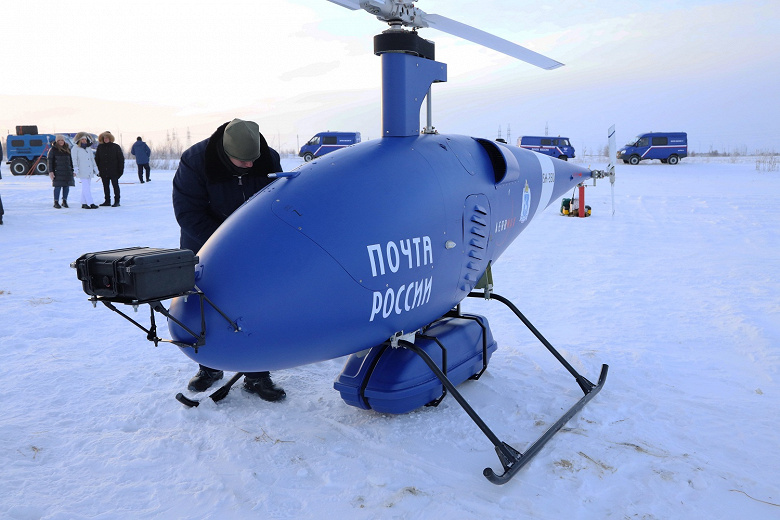 Почта России скоро начнёт использовать беспилотники для коммерческой доставки