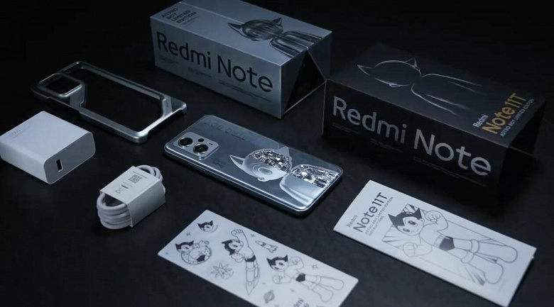 Xiaomi показала распаковку и комплект поставки Redmi Note 11T Trend Limited Edition