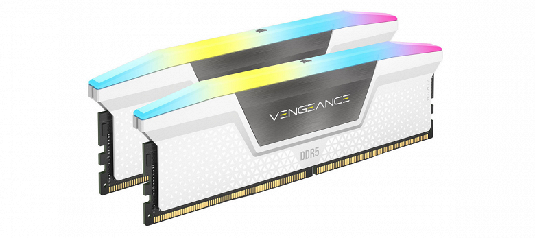 Представлена ОЗУ Corsair Vengeance RGB DDR5 с частотой до 6600 МГц