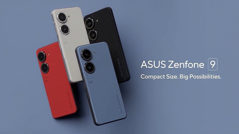 Компактный флагман без компромиссов. Asus Zenfone 9 наряду с экраном диагональю 5,9 дюйма, защитой IP68 и Snapdragon 8 Plus Gen 1 получит стереодинам