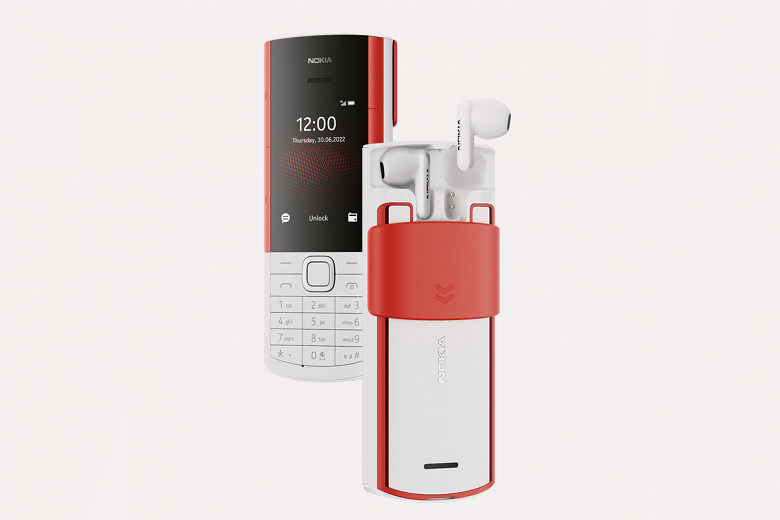 Уникальный телефон Nokia 5710 XpressAudio со встроенными наушниками поступил в продажу. Цена оказалась выше заявленной
