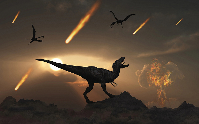 Метеорит ни при чём Китайские ученые полагают, что динозавры начали вымирать до падения метеорита
