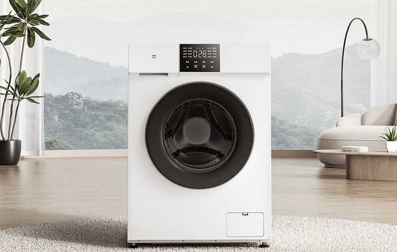 Представлена вместительная стиральная машина Xiaomi дешевле $200: она позволяет постирать за раз 45 рубашек или 12 пар джинсов